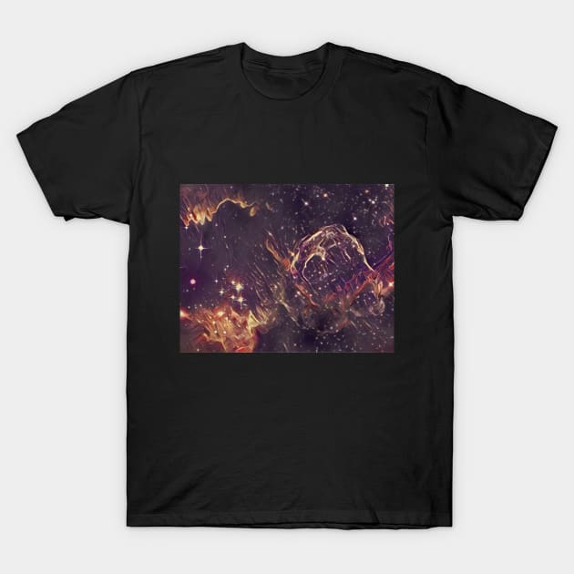 Majestic Galaxy T-Shirt by Tsula